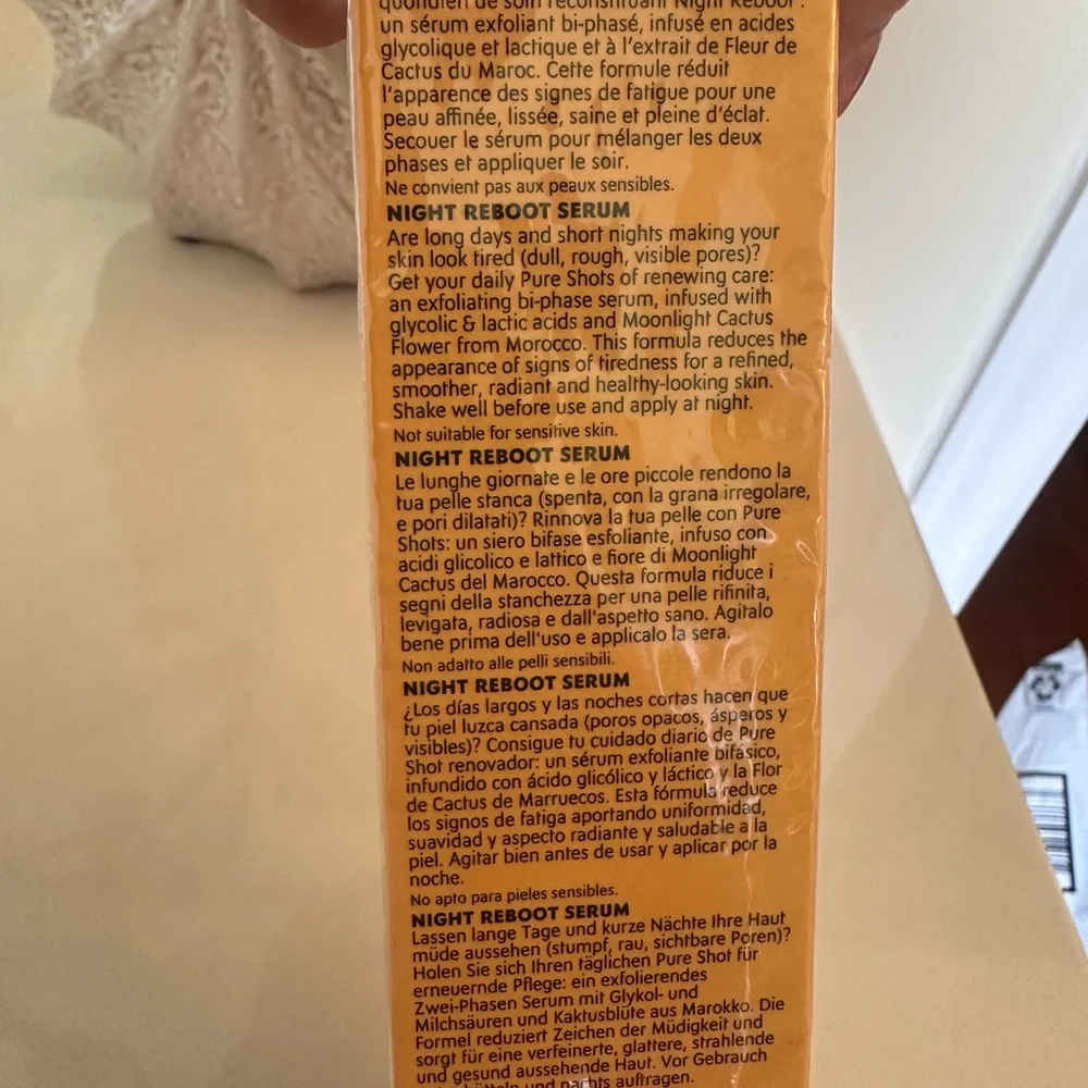 YVES SAINT LAURENT BEAUTE Night Reboot Serum, 1.6 oz.‎ NIB - Picture 6 of 10